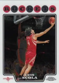 2008-09 Topps Chrome #4 Luis Scola