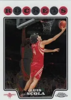 2008-09 Topps Chrome #4 Luis Scola