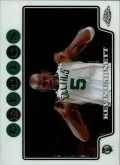 2008-09 Topps Chrome #5 - Kevin Garnett - Boston Celtics