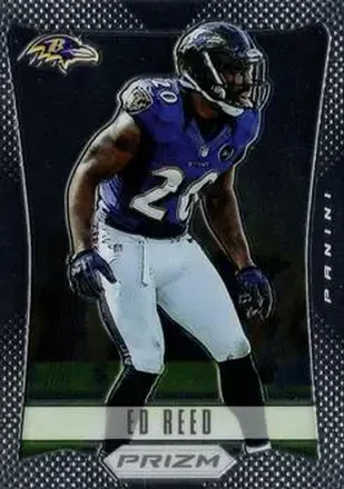 2012 Panini Prizm #14 - Ed Reed - Baltimore Ravens