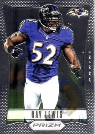 2012 Panini Prizm #16 - Ray Lewis - Baltimore Ravens