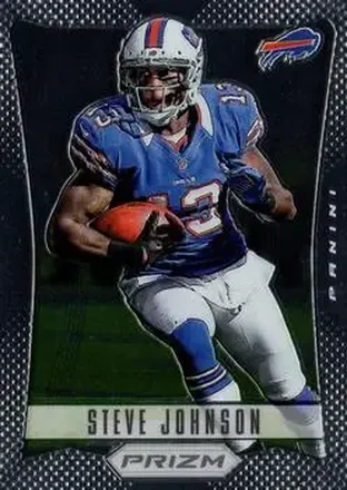 2012 Panini Prizm #24 - Steve Johnson - Buffalo Bills
