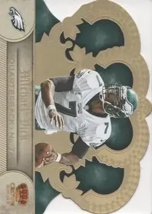 2012 Panini Crown Royale - Gold Crown #110 - Michael Vick - Philadelphia Eagles