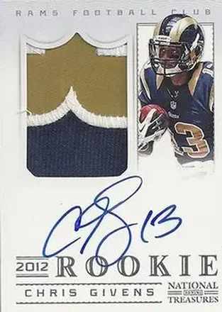 2012 Panini National Treasures feature card