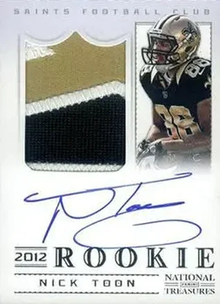 2012 Panini National Treasures feature card