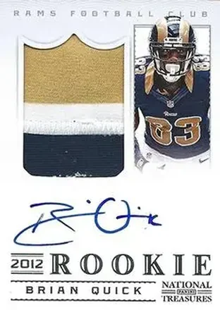 2012 Panini National Treasures feature card