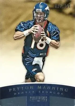 2012 Panini Prominence #29 - Peyton Manning - Denver Broncos