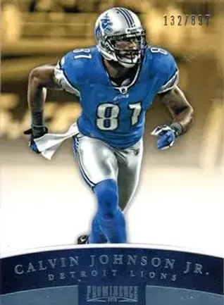 2012 Panini Prominence #33 - Calvin Johnson - Detroit Lions