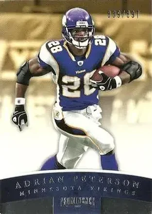 2012 Panini Prominence #54 - Adrian Peterson - Minnesota Vikings