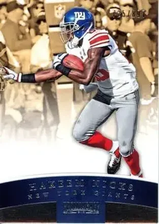 2012 Panini Prominence #66 - Hakeem Nicks - New York Giants