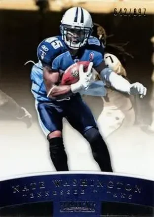 2012 Panini Prominence #97 - Nate Washington - Tennessee Titans