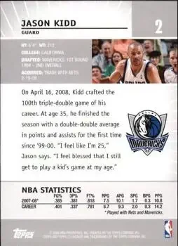 Back of Jason Kidd