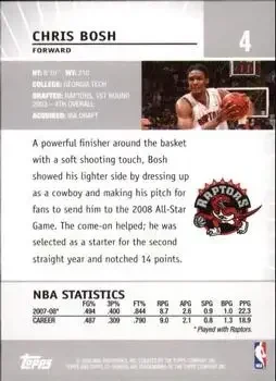 Back of Chris Bosh