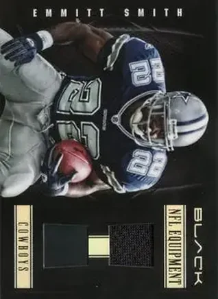 2012 Panini Black - NFL Equipment Combos #59 - Emmitt Smith - Dallas Cowboys