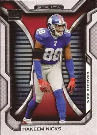 2012 Topps Strata (Hobby) #17 - Hakeem Nicks - New York Giants