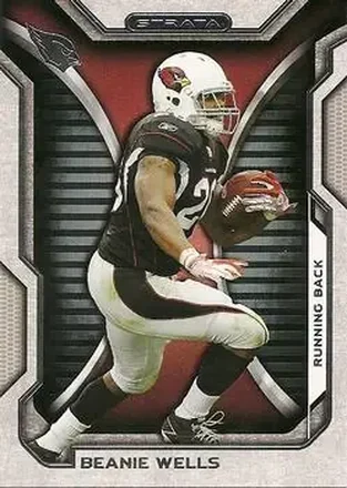 2012 Topps Strata (Retail) #4 - Beanie Wells - Arizona Cardinals