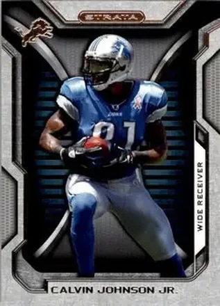 2012 Topps Strata (Retail) #10 - Calvin Johnson - Detroit Lions