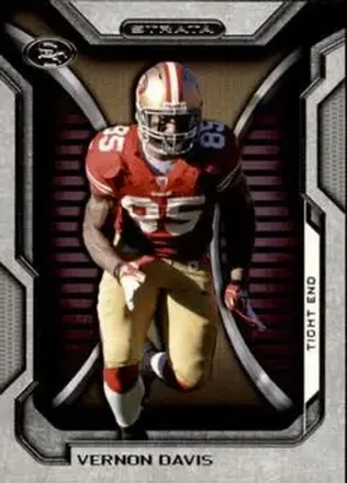 2012 Topps Strata (Retail) #14 - Vernon Davis - San Francisco 49ers