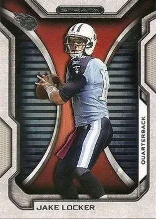2012 Topps Strata (Retail) #34 - Jake Locker - Tennessee Titans