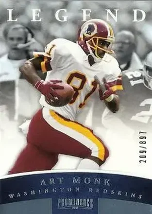 2012 Panini Prominence #101 - Art Monk - Washington Redskins