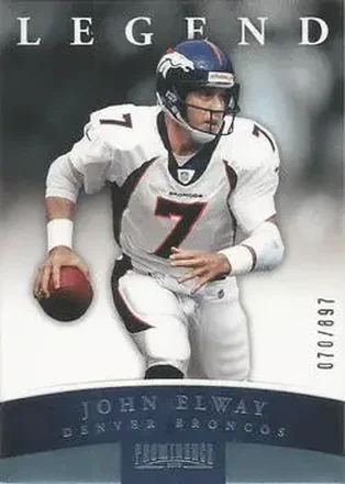 2012 Panini Prominence #123 - John Elway - Denver Broncos