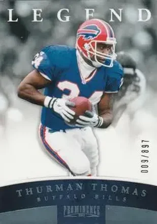 2012 Panini Prominence #145 - Thurman Thomas - Buffalo Bills