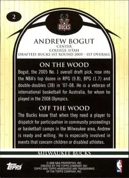 Back of Andrew Bogut