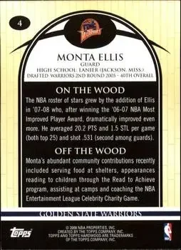 Back of Monta Ellis