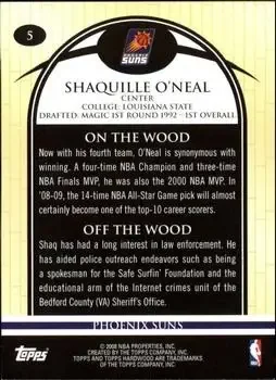Back of Shaquille O'Neal