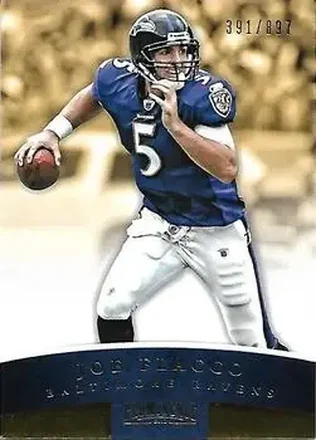 2012 Panini Prominence - Gold #7 - Joe Flacco - Baltimore Ravens