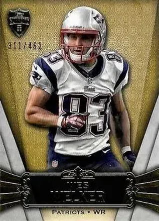 2012 Topps Supreme #11 - Wes Welker - New England Patriots
