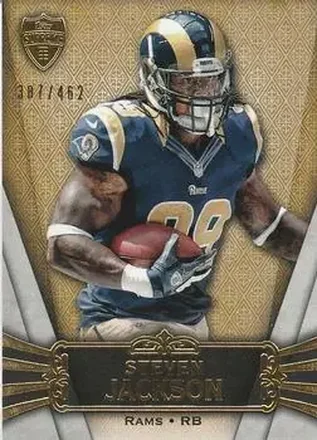 2012 Topps Supreme #44 - Steven Jackson - St. Louis Rams