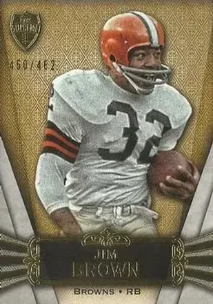 2012 Topps Supreme #48 - Jimmy Brown - Cleveland Browns