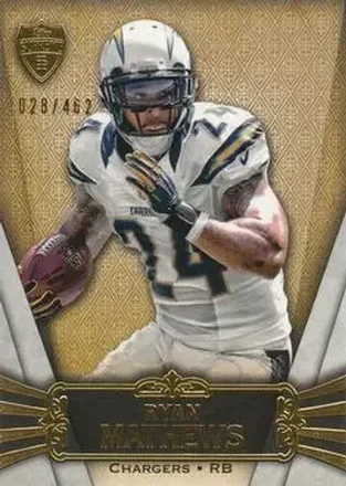 2012 Topps Supreme #63 - Ryan Mathews - San Diego Chargers