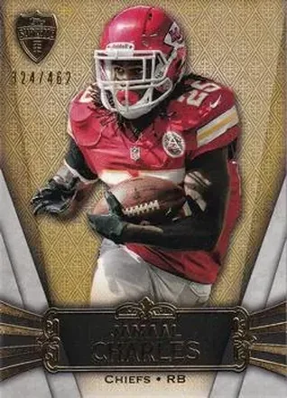 2012 Topps Supreme #93 - Jamaal Charles - Kansas City Chiefs