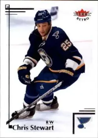 2012-13 Fleer Retro #20 - Chris Stewart - St. Louis Blues
