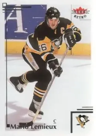 2012-13 Fleer Retro #27 - Mario Lemieux - Pittsburgh Penguins