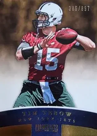 2012 Panini Prominence - Gold #68 - Tim Tebow - New York Jets