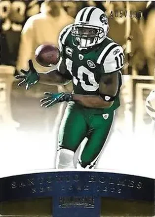 2012 Panini Prominence - Gold #69 - Santonio Holmes - New York Jets