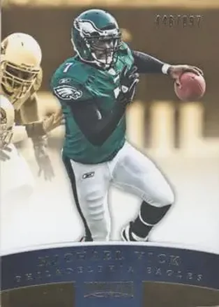 2012 Panini Prominence - Gold #73 - Michael Vick - Philadelphia Eagles