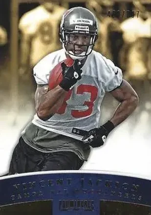 2012 Panini Prominence - Gold #94 - Vincent Jackson - Tampa Bay Buccaneers