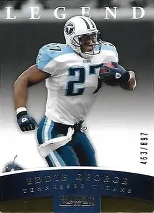 2012 Panini Prominence - Gold #110 - Eddie George - Tennessee Titans