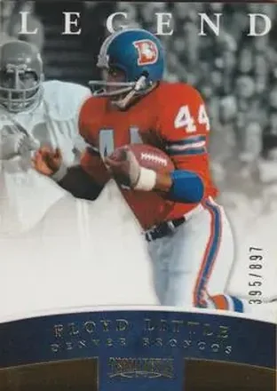 2012 Panini Prominence - Gold #113 - Floyd Little - Denver Broncos