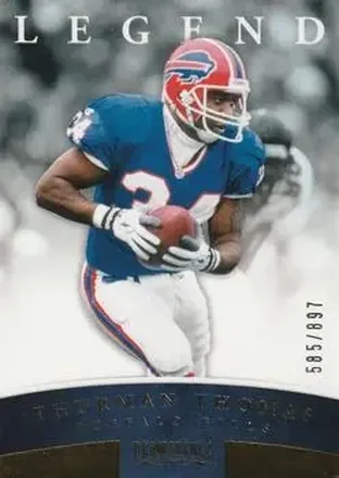 2012 Panini Prominence - Gold #145 - Thurman Thomas - Buffalo Bills