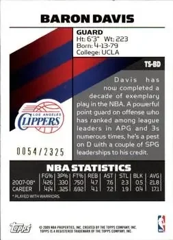 Back of Baron Davis