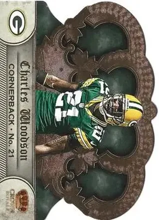 2012 Panini Crown Royale - Bronze #4 - Charles Woodson - Green Bay Packers