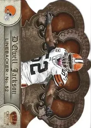 2012 Panini Crown Royale - Bronze #18 - D'Qwell Jackson - Cleveland Browns