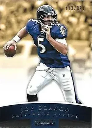 2012 Panini Prominence - Silver #7 - Joe Flacco - Baltimore Ravens