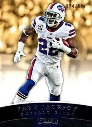 2012 Panini Prominence - Silver #12 - Fred Jackson - Buffalo Bills