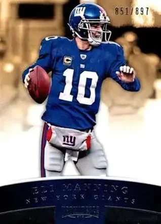 2012 Panini Prominence - Silver #63 - Eli Manning - New York Giants